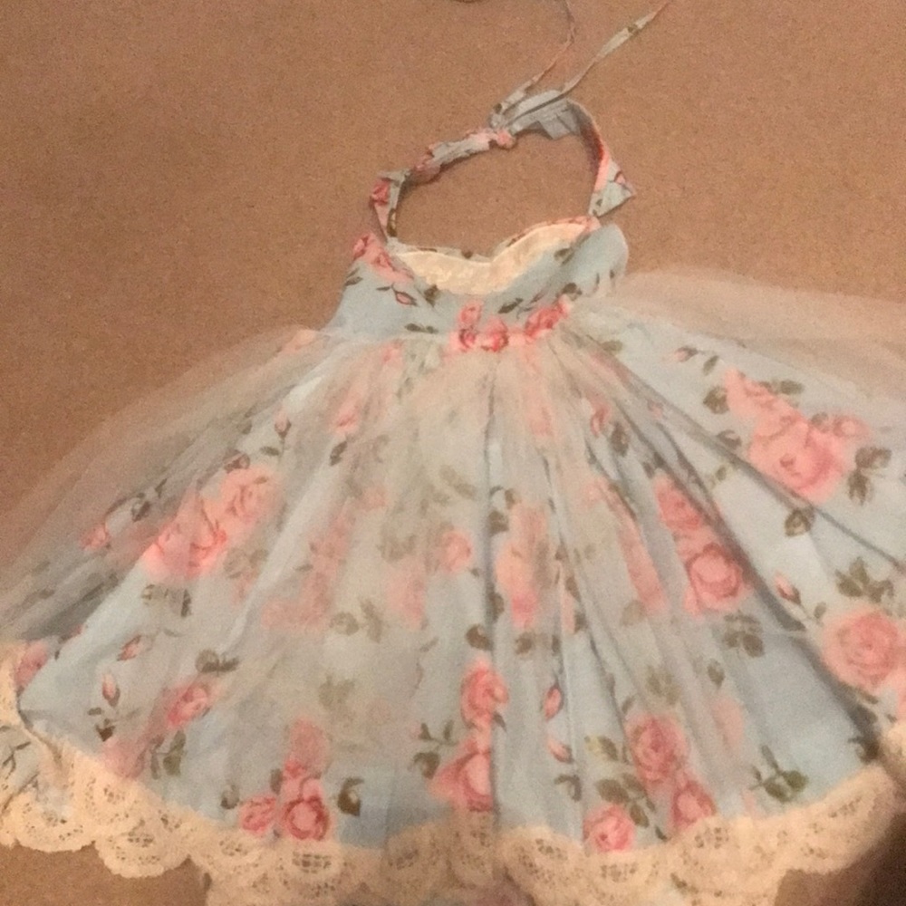 Beautiful floral Doll Cake dress size 5
